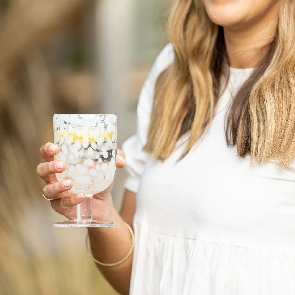 Ecology Samara Set Of 4 Goblets 280ml White - Image 5