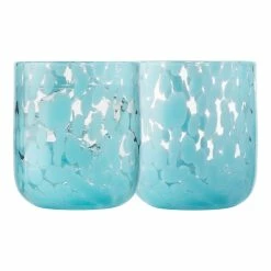 Ecology Samara Set Of 4 Tumblers 250ml Blue