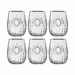 Ecology Marie Stemless Wine Glass 490ml Set Of 6