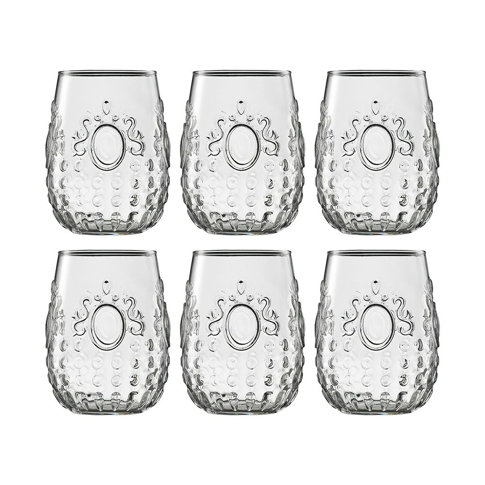 Ecology Marie Stemless Wine Glass 490ml Set Of 6