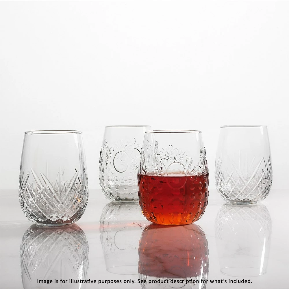 Ecology Marie Stemless Wine Glass 490ml Set Of 6 - Image 4