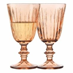 Ecology Largo Set Of 4 Goblets 240ml Melon