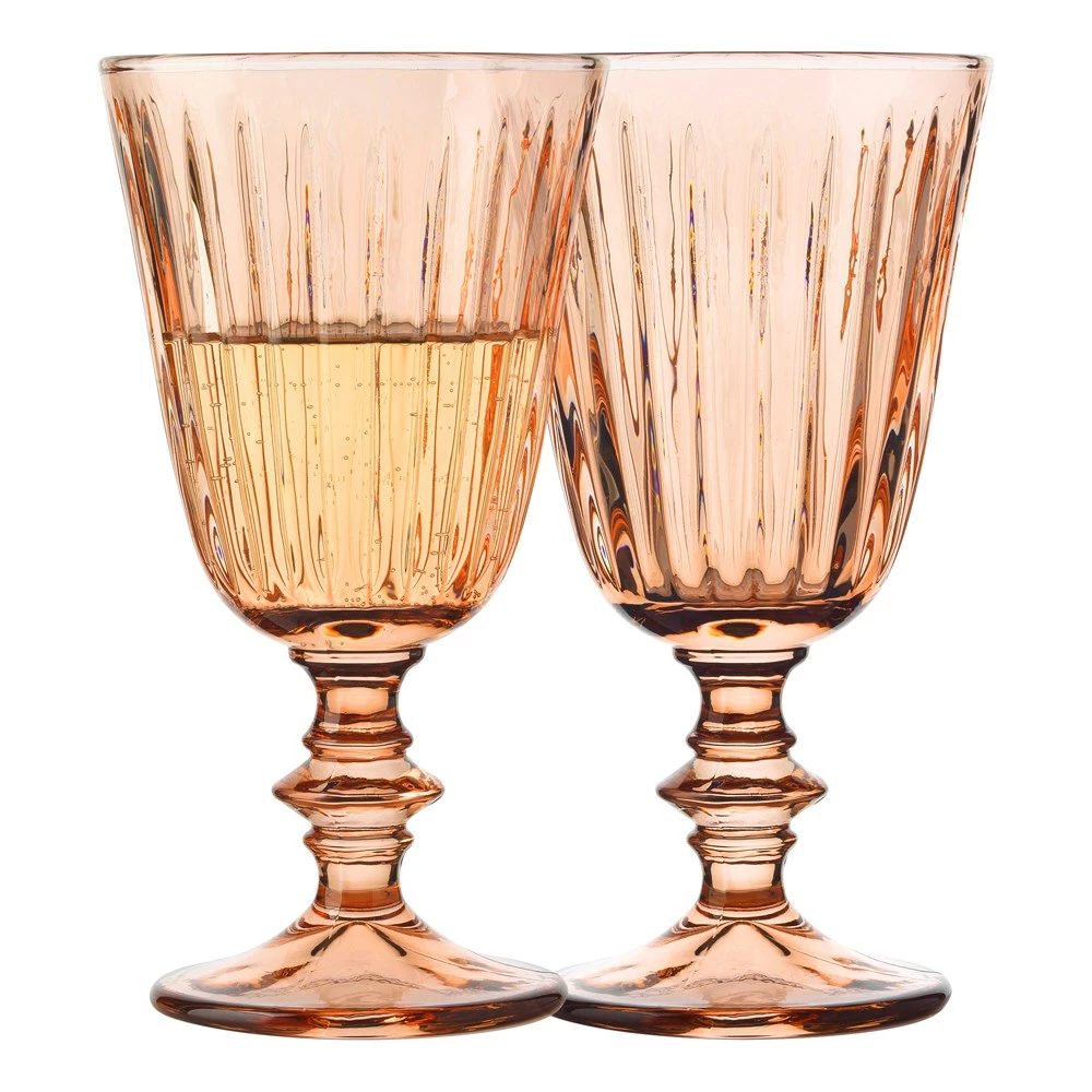 Ecology Largo Set Of 4 Goblets 240ml Melon