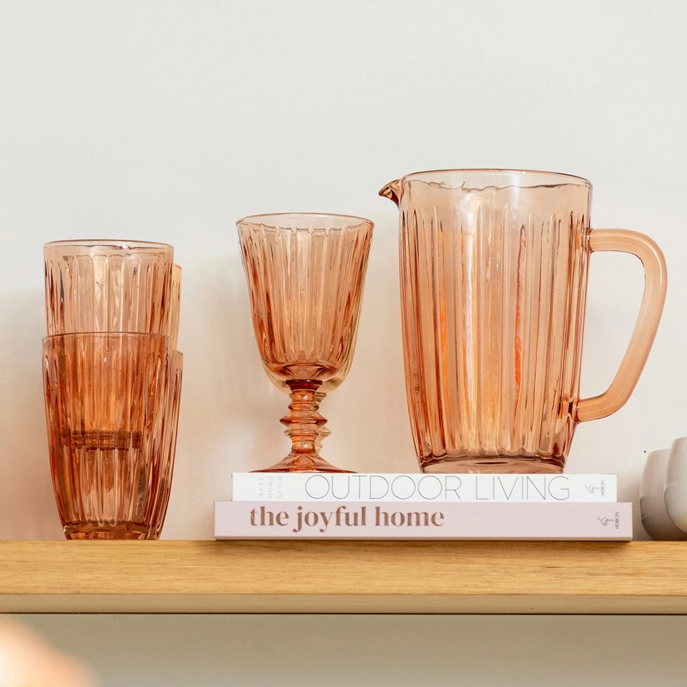 Ecology Largo Set Of 4 Highballs 340ml Melon - Image 5