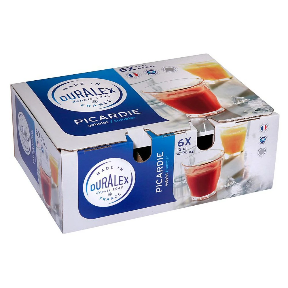 Duralex Picardie Set Of 6 Tumbler Glasses 130ml - Image 2