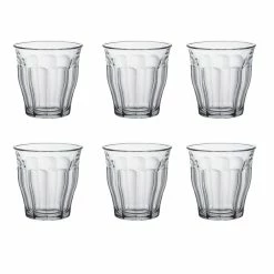 Duralex Picardie Set Of 6 Tumbler Glasses 250ml