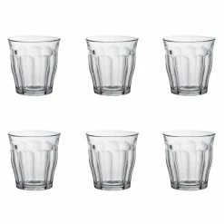 Duralex Picardie Set Of 6 Tumbler Glasses 310ml