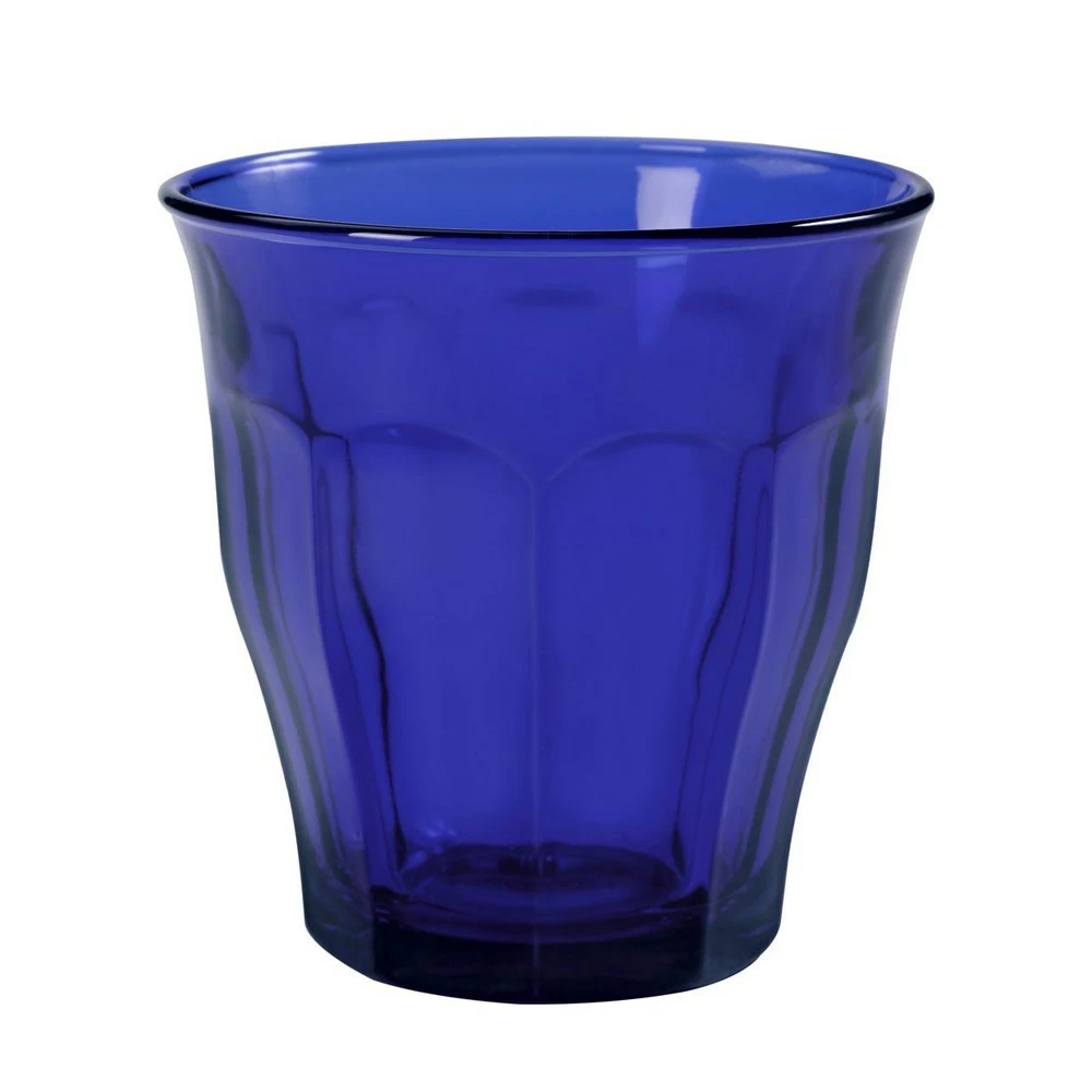 Duralex Picardie Set Of 6 Tumbler Glasses 250ml Blue - Image 5