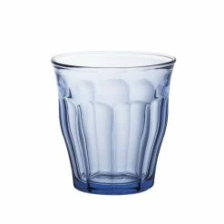 Duralex Picardie Set Of 6 Tumbler Glasses 250ml Light Blue