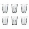 Duralex Provence Set Of 6 Tumbler Glasses 130ml
