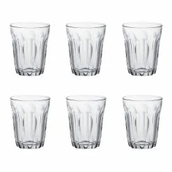Duralex Provence Set Of 6 Tumbler Glasses 130ml