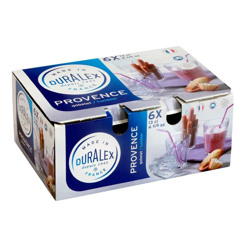 Duralex Provence Set Of 6 Tumbler Glasses 130ml - Image 2