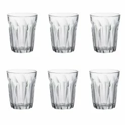 Duralex Provence Set Of 6 Tumbler Glasses 160ml