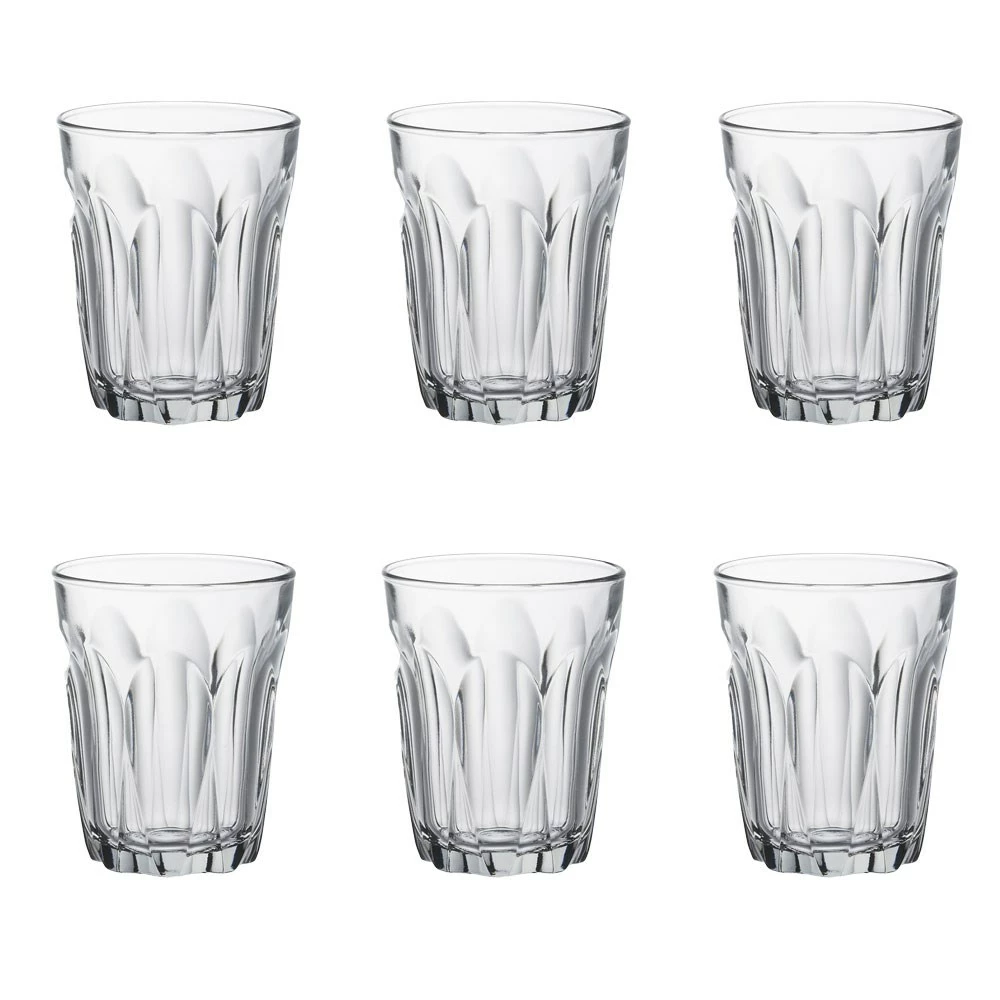Duralex Provence Set Of 6 Tumbler Glasses 160ml