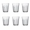 Duralex Provence Set Of 6 Tumbler Glasses 220ml