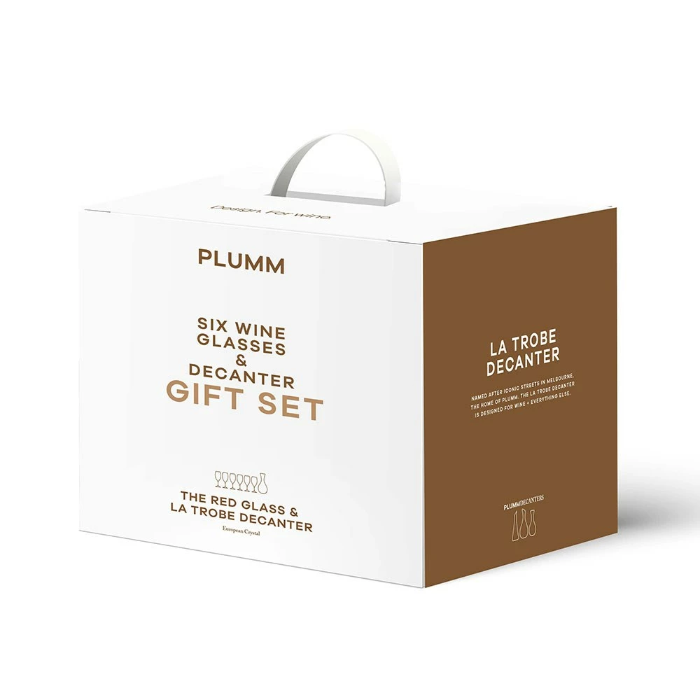 Plumm Everyday The Red Glass & La Trobe 7 Piece Decanter Gift Set - Image 3