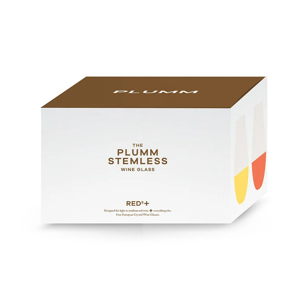 Plumm Set Of 4 Steamless Red B+ Wine Glasses 670ml - Image 4