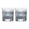 Royal Doulton R&D Collection Radial Pair Of Crystal Tumblers