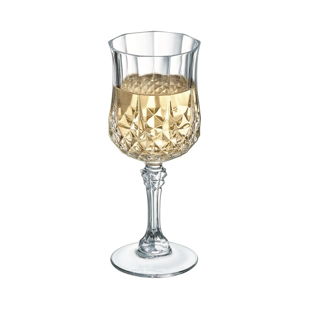 Cristal D'Arques Paris Cristal D'Arques Paris Longchamp Set Of 6 Stem Glasses 250ml - Image 2