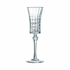 Cristal D'Arques Paris Cristal D'Arques Paris Lady Diamond Set Of 6 Flutes 150ml