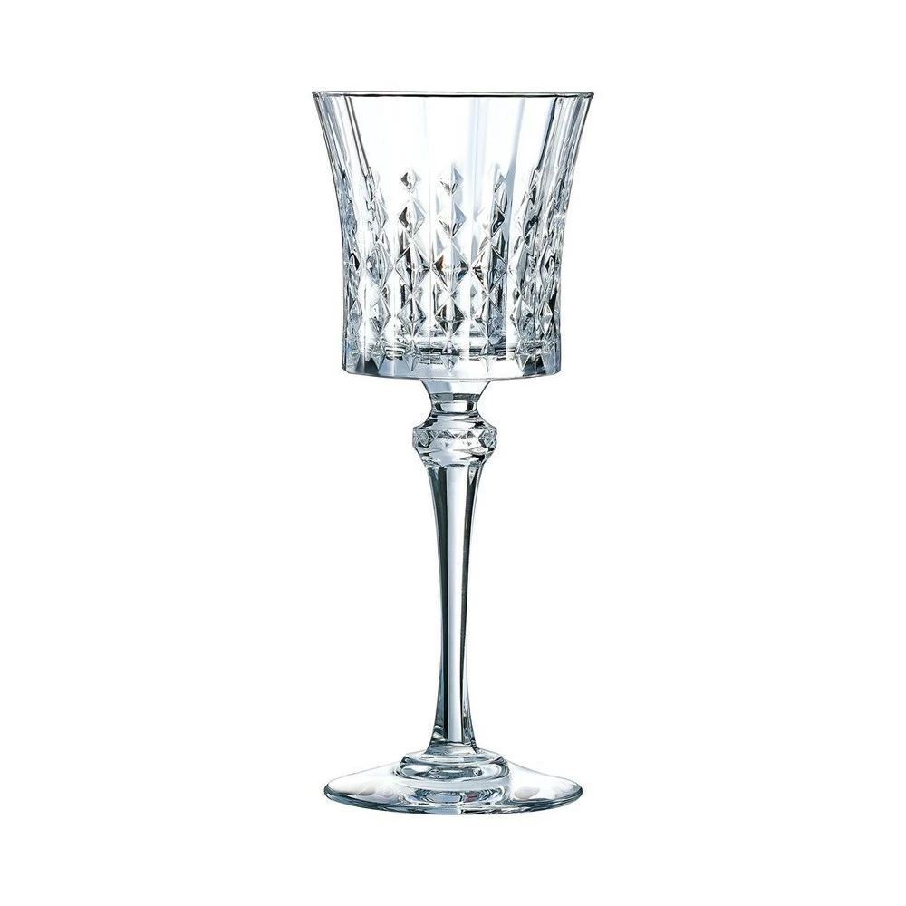 Cristal D'Arques Paris Cristal D'Arques Paris Lady Diamond Set Of 6 Stem Glasses 190ml