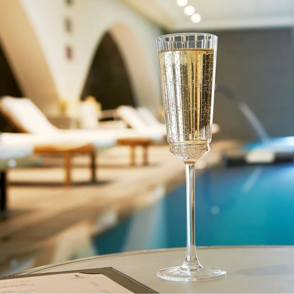 Cristal D'Arques Paris Cristal D'Arques Paris Macassar Set Of 6 Flutes 170ml - Image 5