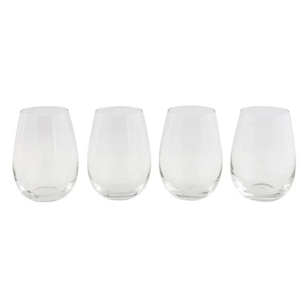 Cellar Tonic 500ml Set Of 4 Stemless White Wine Glasses