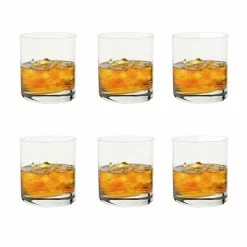 Cellar Tonic Double Old Fashioned 6 Piece Glass Set 320ml