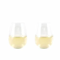 Cellar Premium 550ml Set Of 2 Stemless Wine Glass