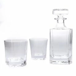 Cellar Premium Luxe Whisky Decant Set Of 3