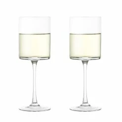 Cellar Tonic Straight White Wine Glass Set Of 2