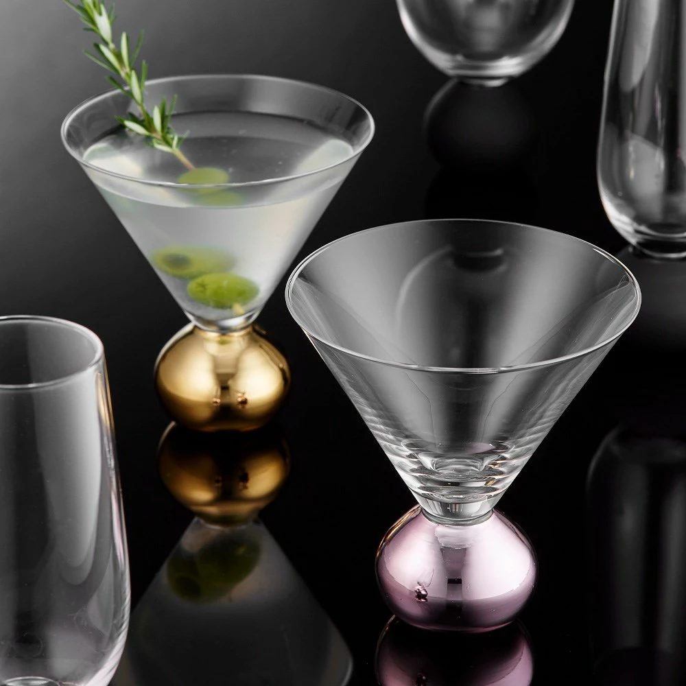 Tempa Astrid Set Of 2 Martini Glasses Rose - Image 3