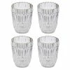 Tempa Amara Set Of 4 Lowball Tumbler Clear