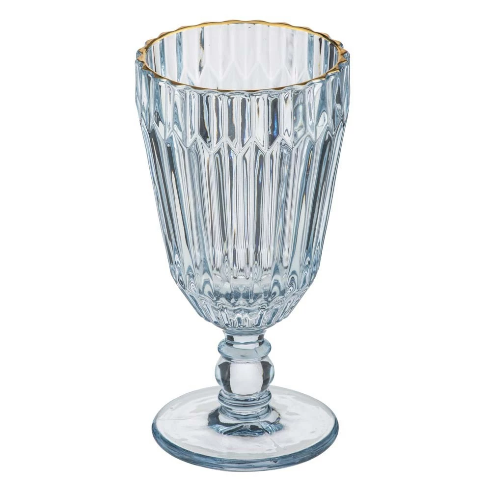 Tempa Amara Set Of 4 Wine Glass Blue - Image 2