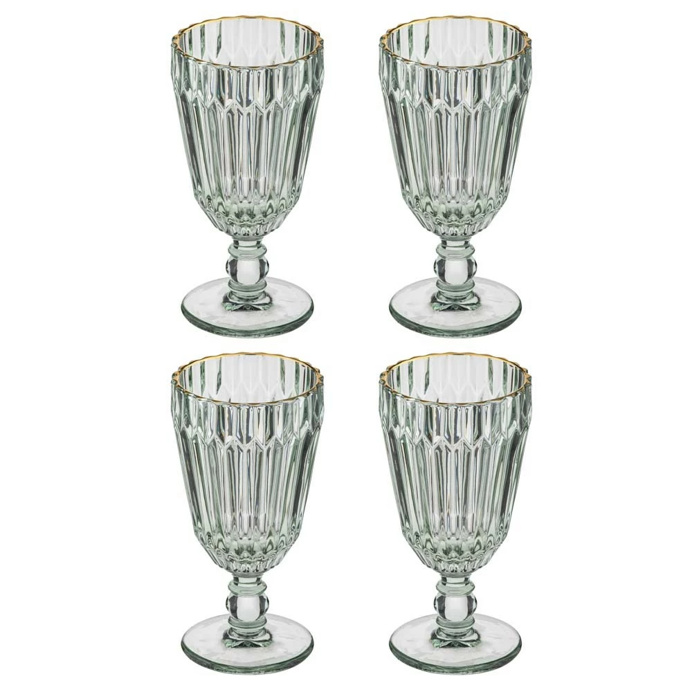 Tempa Amara Set Of 4 Wine Glass Sage