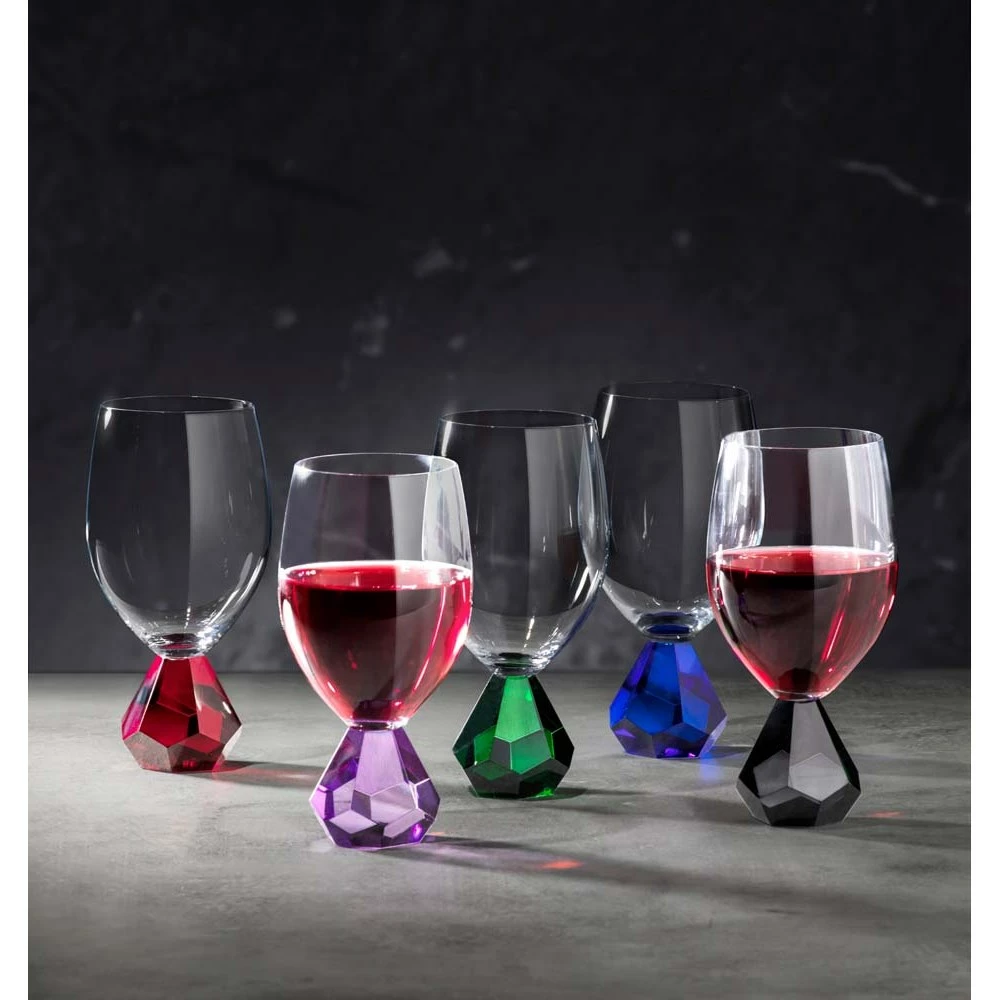 Tempa Zhara Set Of 2 Wine Glasses Emerald - Image 3