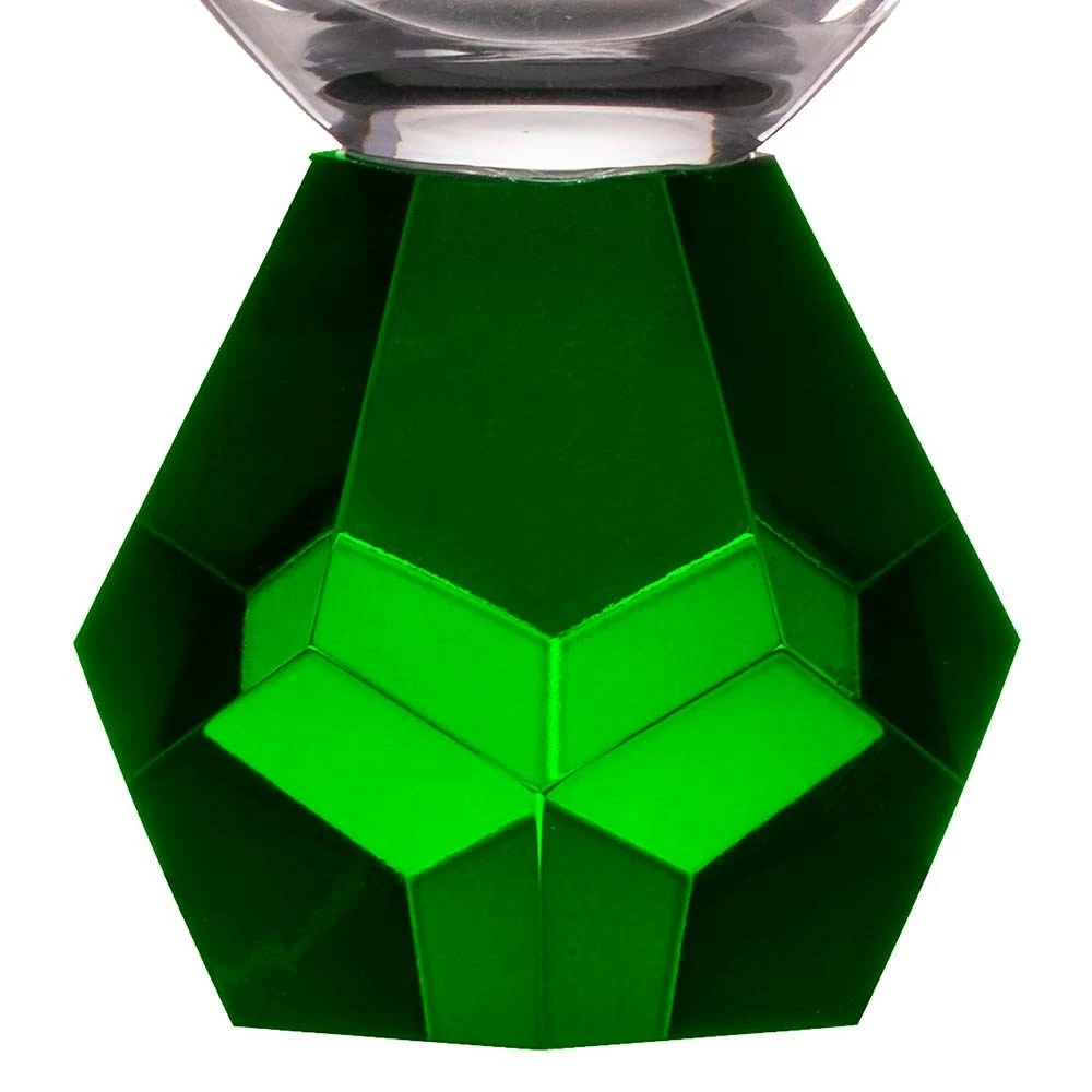 Tempa Zhara Set Of 2 Champagne Glasses Emerald - Image 2