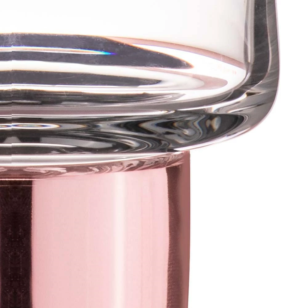 Tempa Aurora Clear Set Of 2 Highball Tumbler Rose - Image 2