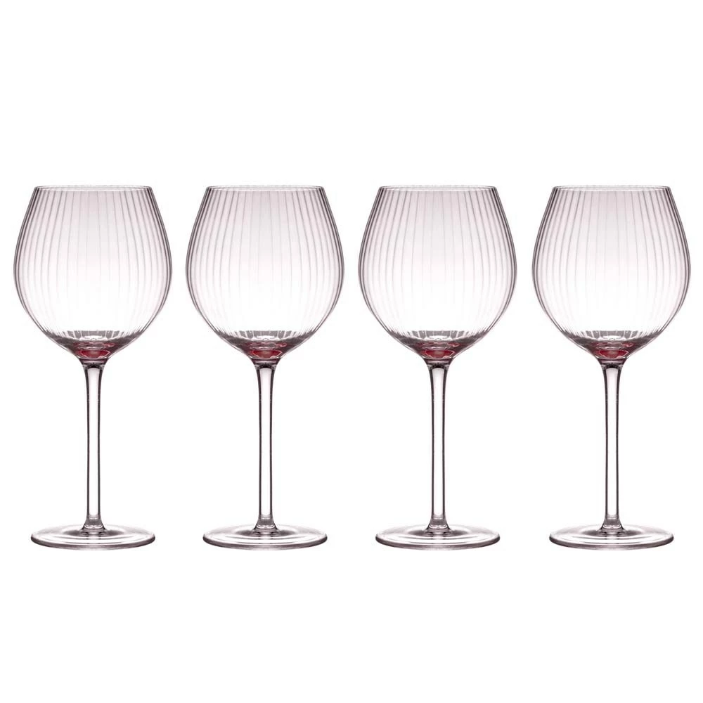 Tempa Esme Set Of 4 Gin Glass Pink