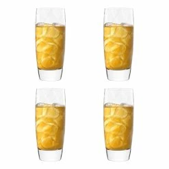 Luigi Bormioli Canaletto Hi Ball Glass 435ml Set Of 4