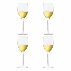 Luigi Bormioli Canaletto White Wine Glass 275ml Set Of 4