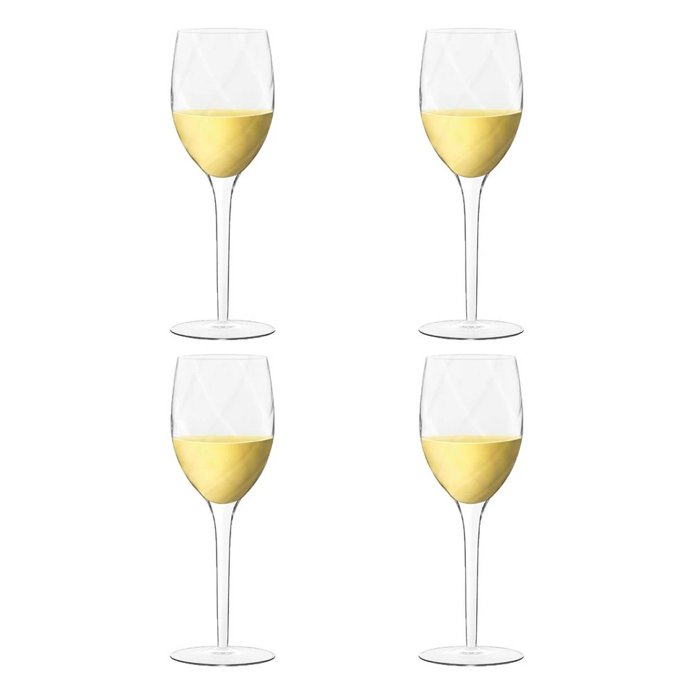 Luigi Bormioli Canaletto White Wine Glass 275ml Set Of 4