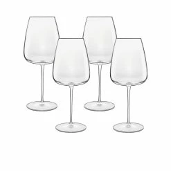 Luigi Bormioli Talismano Bordeaux Glass 700ml Set Of 4