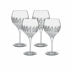 Luigi Bormioli Diamante Gin Glass 650ml Set Of 4