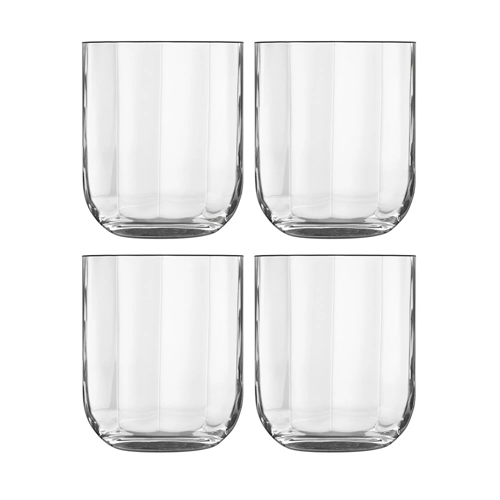 Luigi Bormioli Jazz Set Of 4 Whisky 350ml
