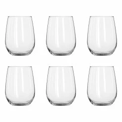 Alex Liddy Vina 550ml Stemless Wine Glass - Set Of 6