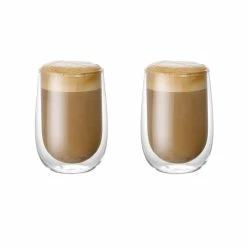 Baccarat Barista Cafe Double Wall Glass 350ml Set Of 2