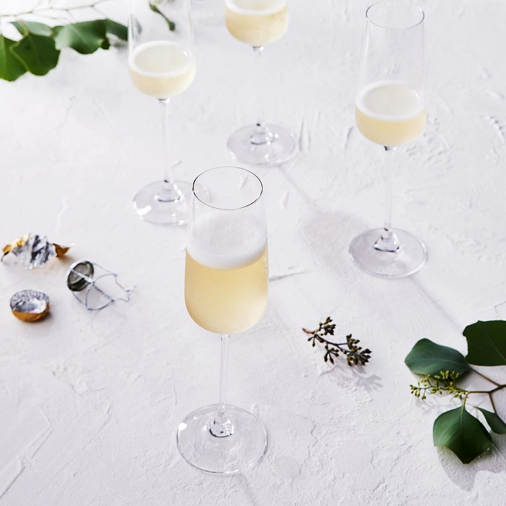 Alex Liddy Vina Limited 4 Piece Champagne Flute Set 250ml - Image 5