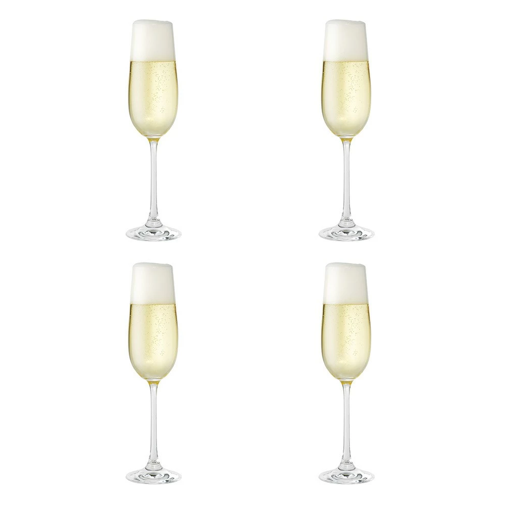 Alex Liddy Vina 4 Piece Wine Flute Set 180ml