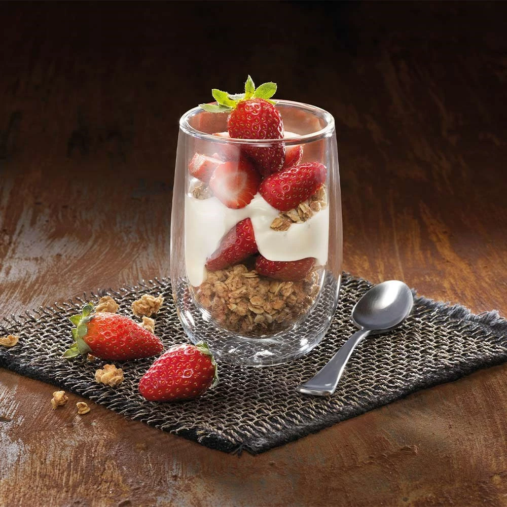 Baccarat Barista Cafe Double Wall Glass 350ml Set Of 4 - Image 3